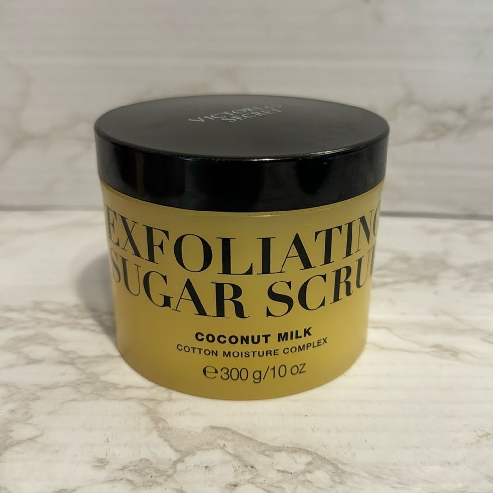 Victoria’s Secret exfoliating sugar scrub coconut milk 10 oz discontinued